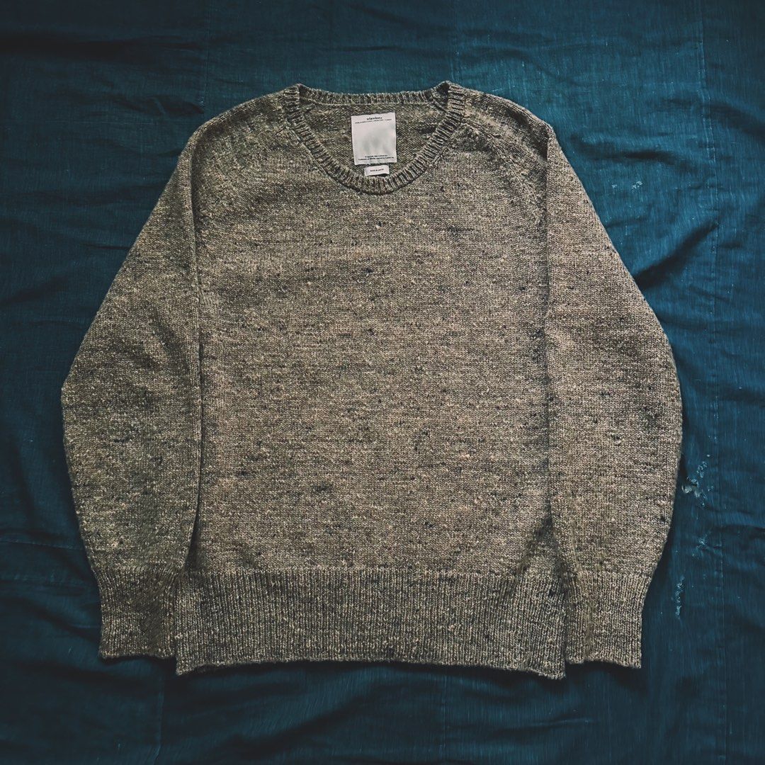 Visvim college knit ND pl mud, Men