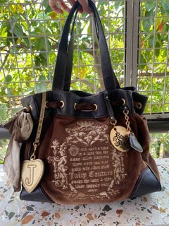 vv rare y2k juicy couture ‘once upon a time’  daydreamer bag