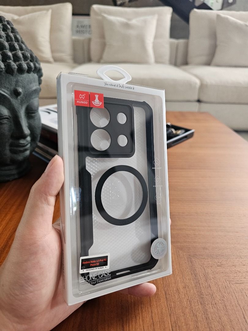 Xiaomi Redmi Note 13 Pro 5G Xundd Beetle Shockproof Magsafe Case (Black) (Category: Cases & Sleeves) located in Quezon City. Submitted by bagels42 (Listing ID 1297693740, Image 1). Description: ***Actual pictures are in the posting, please refer to them*** Xiaomi Redmi Note 13 Pro 5G Xundd Beetle Shockproof Magsafe Case (Black) Price: 475 ALSO AVAILABLE: (ADDITIONAL FEES) Xundd 10,000 mAH MagSafe Power Bank Xundd 10,000 mAH MagSafe Power Bank wit