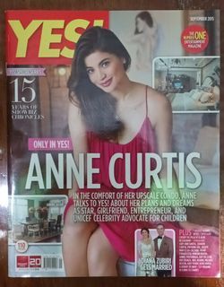 Yes! Magazine September 2015 Anne Curtis Cover
