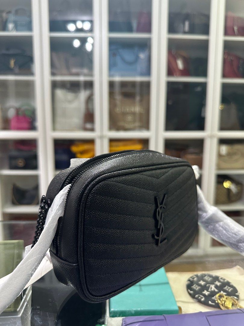 YSL Mini Lou Camera Chain Bag So Black (Category: Luxury Bags & Wallets) located in Taguig. Submitted by closetcompany (Listing ID 1297726645, Image 2). Description: YSL Mini Lou Camera Chain Bag So Black 🫧Php 78,000 🫧CONDITION: Brand new 🫧INCLUSIONS: dust bag, box, paper bag, care manuals, and gift receipt 🫧Modes of Payment: Cash BDO credit card (Up to 12 mos installment with interest) Layaway Paypal Accepted Bank Transfer : BDO and BPI 💯% 
