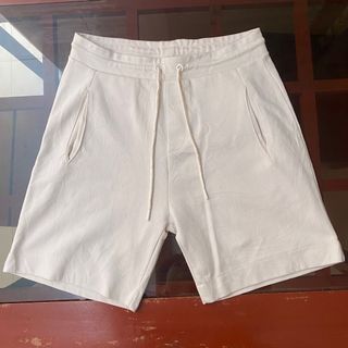 Zara Off White Sweat Shorts