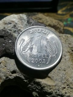 1 rupee india 2003