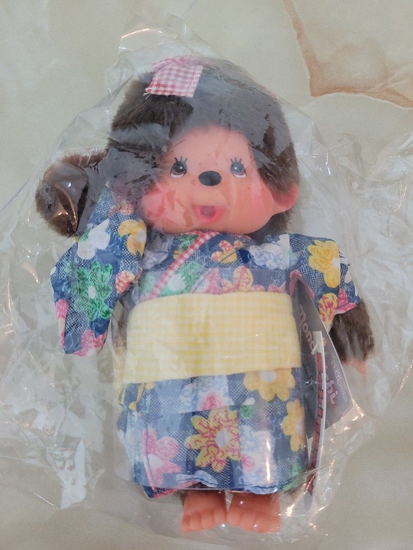 Monchhichi Yukata Fighter - Sekiguchi - Édition Limitée - Neuf - Japon