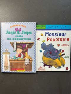 2 foreign language children’s books (preloved)