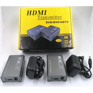 60m HDMI Extender CAT6 Support 1080p 60m Extension as HDMI Splitter Transmitter Receiver for CCTV