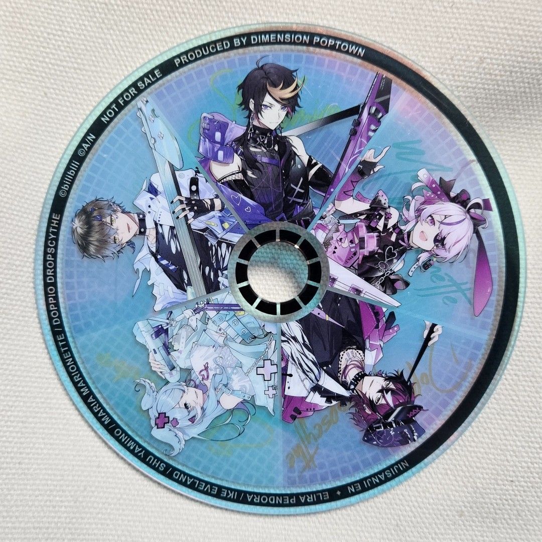 春新作の × 次元波板糖 NIJISANJI 缶バッジヴォックス・アクマ EN ドラゴンボールカード