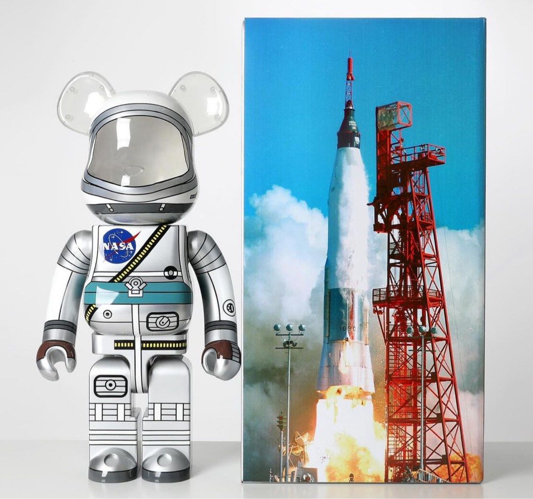 MEDICOM TOY BE@RBRICK PROJECT MERCURY ASTRONAUT 1000％ メディコム ...