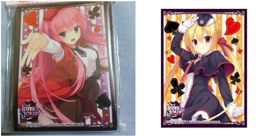 可換千戀萬花riddle joker卡套出售柚子社yuzusoft卡套TCG Trading Card 