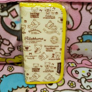 減左价絕版日本景品淺黃色鬆弛熊 san-x rilakkuma 鬆馳熊手帳文件夾証件套證件套護照套 file64190438587778110