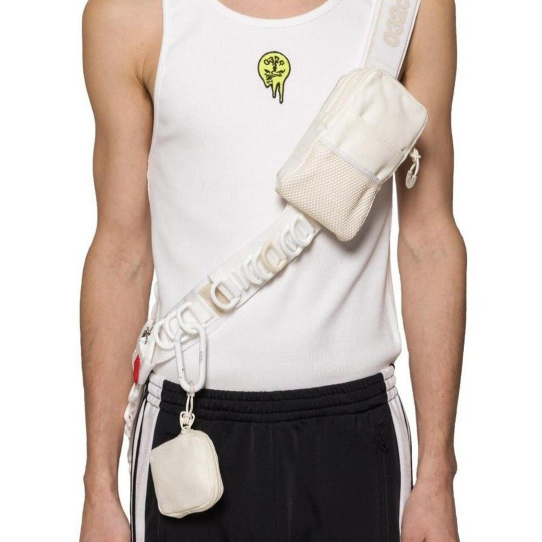 Adidas x 032c Multistrap Waist Bag Men s Fashion Bags Sling Bags on Carousell