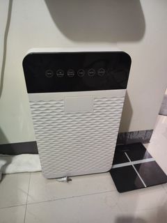 Air purifier with remote