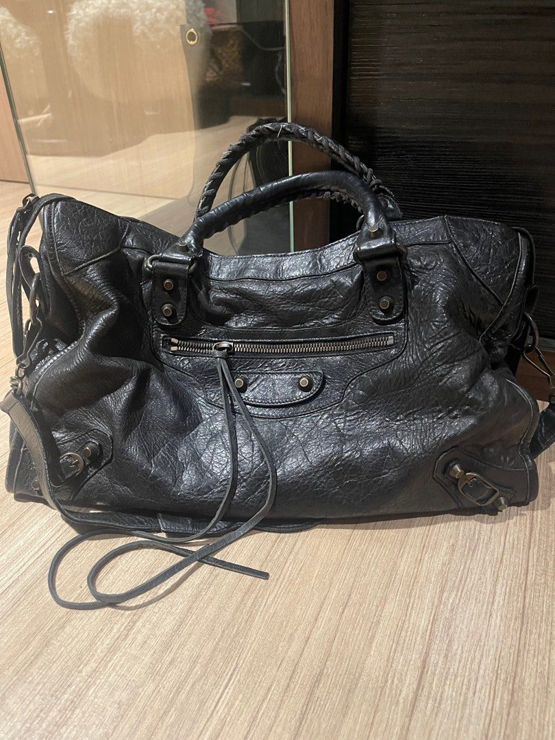 Chevre leather balenciaga hotsell