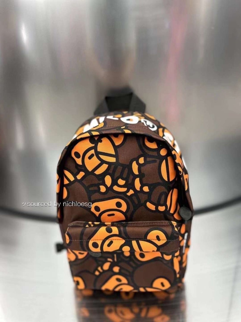 BAPE ALL BABY MILO MINI BACKPACK Women s Fashion Bags Wallets Backpacks on Carousell