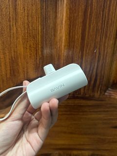BAVIN PC012 / PC013 5000mAh Mini Fast Charging Portable Power Bank Built-in Cable