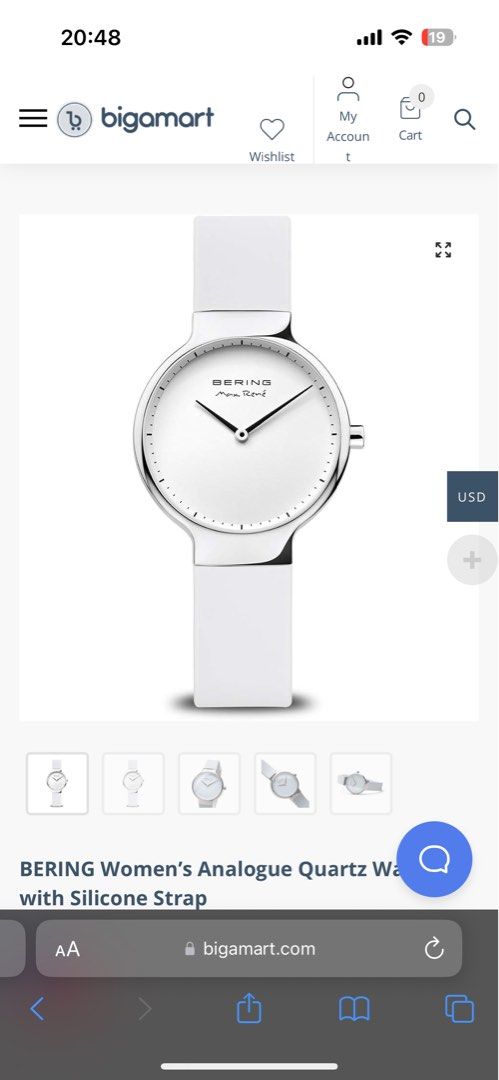 BERING MAX RENE 15531 500 WHITE 31 MM WOMEN S WATCH Women s Fashion Watches Accessories Watches on Carousell