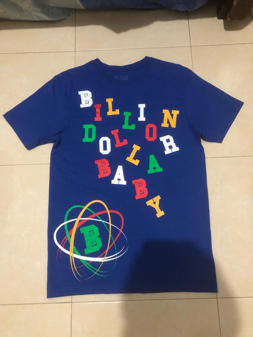 Billion Dollar Baby Kaos biru full gambar Billion Dollar Baby