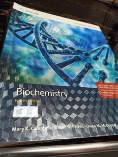 Biochemistry Campbell Cengage ninth (9th) edition