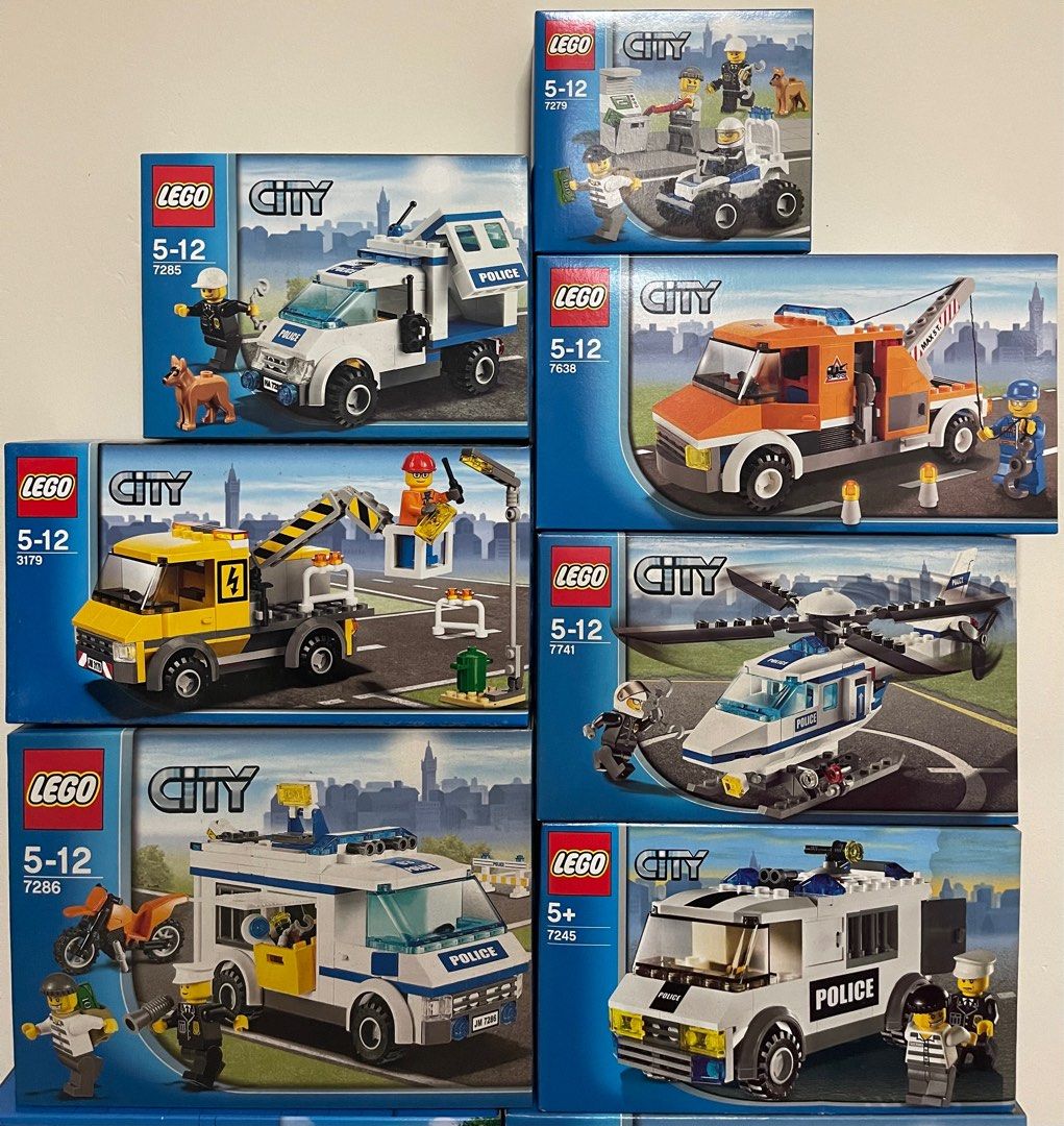Brand New Lego City 7245 7279 7285 7286 7638 7741 3179 60016 60369 60373 60384 Creator 31050 Hobbies Toys Toys Games on Carousell
