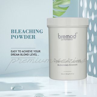 Bremod Bleaching Powder Premium Series Low Damage Hair Dye Hair Color Brightener 400g BR-R003