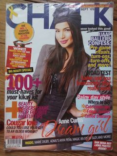 Chalk magazine Anne Curtis cover Sept 2009 issue