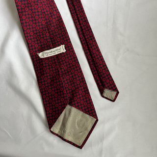 Christian Dior Red Tie