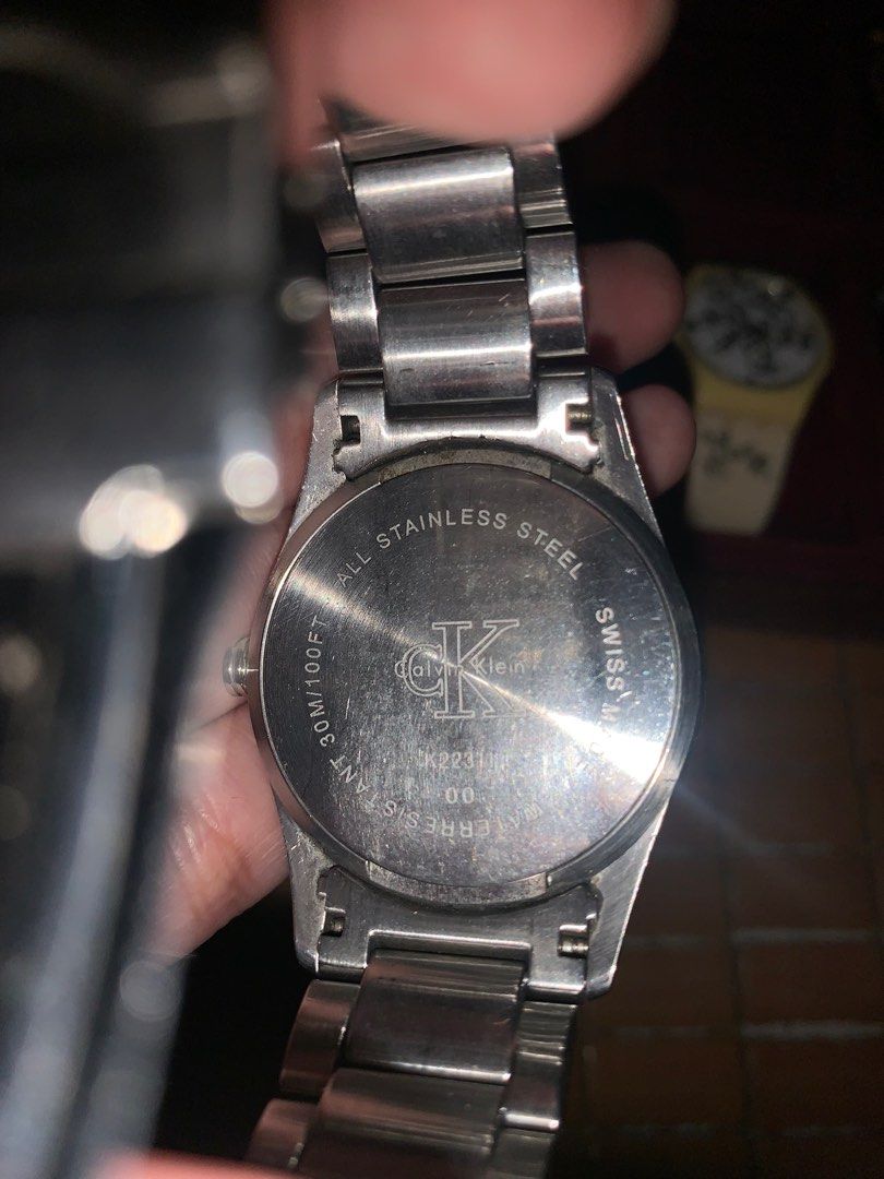 CK Watch Jam Tangan Calvin Klein Ori K22311 Swiss Made