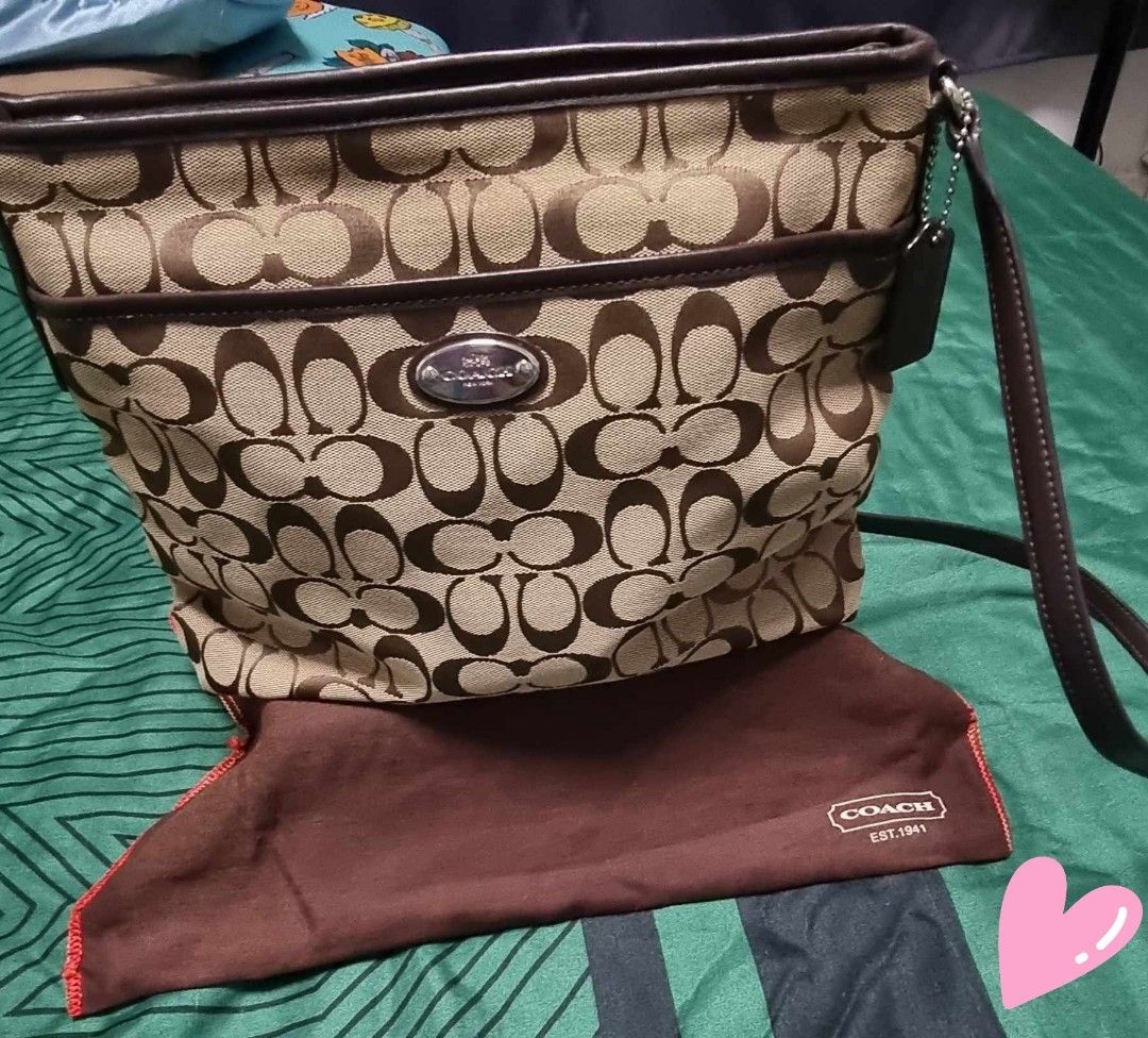 Coach Sling Bag, Women's Fashion, Bags Wallets, Cross-body Bags