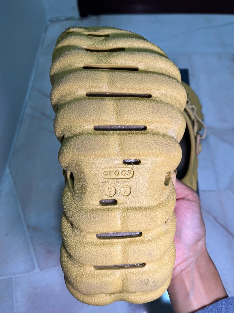 Crocs ECHO (Category: Sandals) located in Kuala Lumpur. Submitted by aireenzz (Listing ID 1297934041, Image 2). Description: Small size for me Can negotiate Just buy last week.