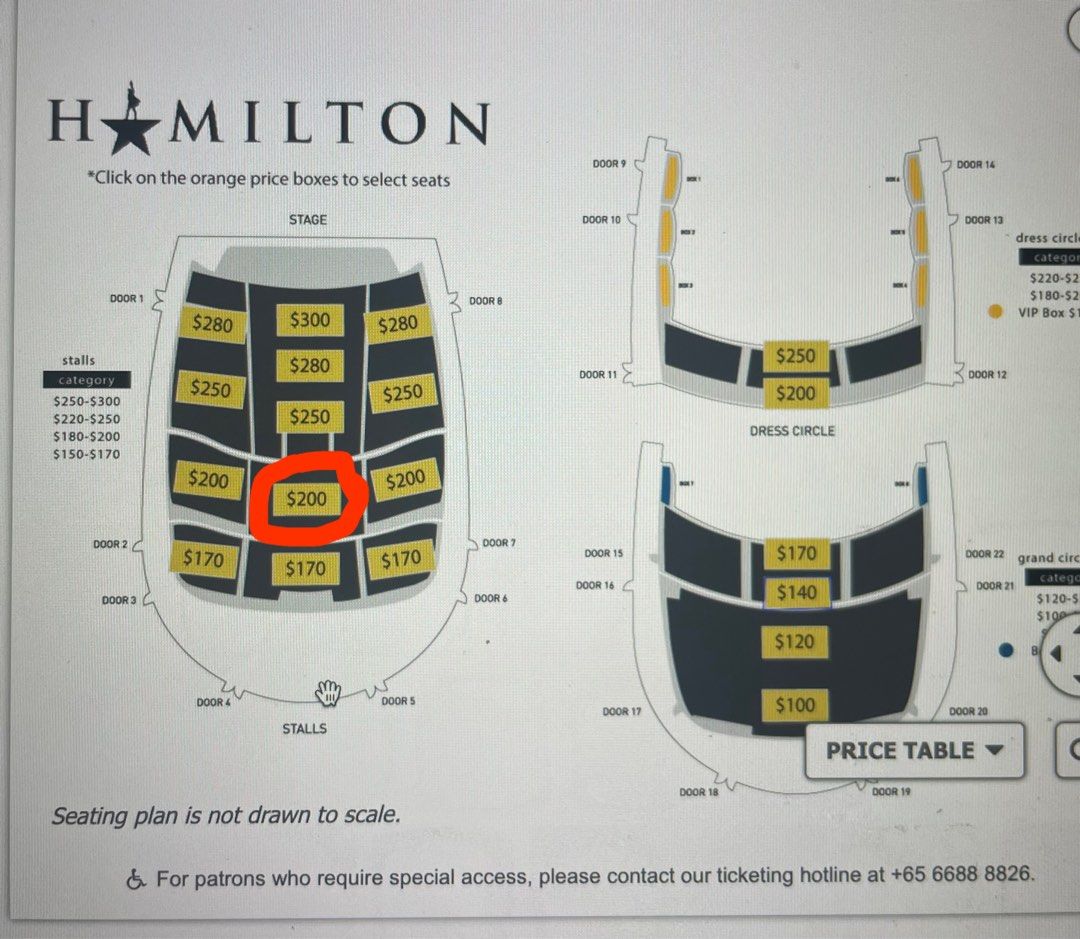 DISCOUNTED Hamilton Tickets 18 May 8pm Tickets Vouchers Event Tickets on Carousell