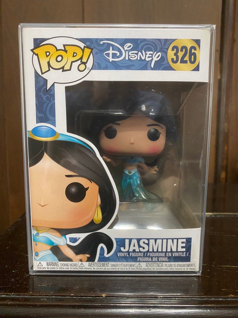 Disney Princess Funko Pops (Category: Designer & Blind Box Toys) located in Quezon City. Submitted by joyrcb (Listing ID 1297856790, Image 3). Description: Pre-loved Disney Funko Pops Jasmine 326 (Aladdin) Box condition: 9/10 Price: 1000 php Merida 324 (Brave) Box Condition: 9/10 Price: 1000 php Esmeralda 635 (Hunchback of Notre Dame) Box Condition: 9/10 Price: 1000 php All come with free .35mm pop protector. Additional photos may be sent upon re