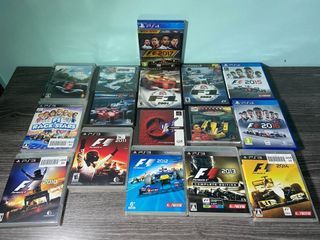 F1 Formula 1 Game Collection PS1 PS2 PS3 PS4