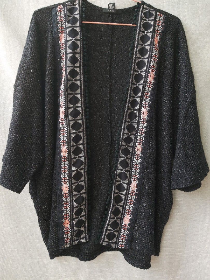 Forever 21 Kimono Cardigan Women s Fashion Tops Others Tops on Carousell