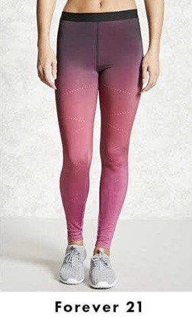 Forever 21 ombre leggings top