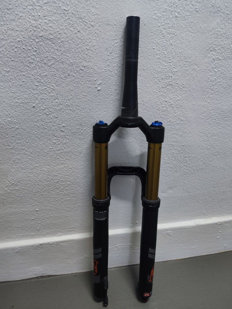 Fox 34 140mm Fit4 kashima coat fox34 fit 4 140 mm not grip 2 ohlins rockshox onyx dvo mtb fork air 27.5 not 29 27.5er 650b bicycle