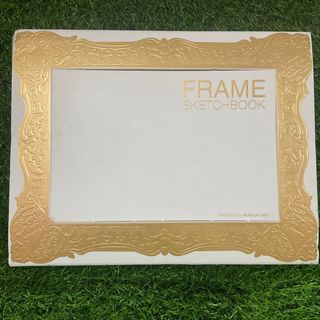 Frame Sketchbook design by Wonsuk Cho with Gold Rim Cover 29 pages back to back thick paper with Velcro 14” x 10” inches, 3pcs available - P499.00 each