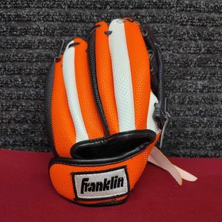 Franklin Youth Baseball Glove Air Tech Sports RTP 8.5N Orange Black White