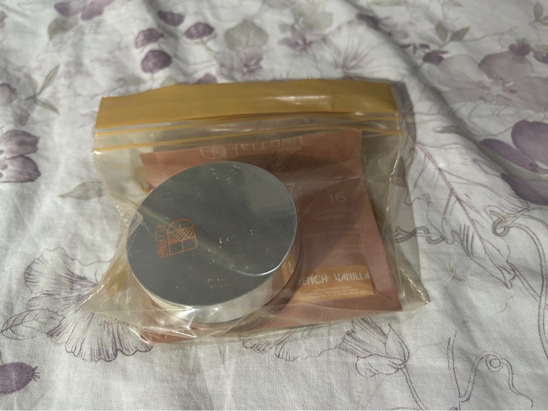 French Vanilla powder foundation + jar (Category: Makeup) located in Quezon City. Submitted by coco_clarkson (Listing ID 1297955480, Image 3). Description: -French Vanilla shade -very good powder foundation and Im also including the jar (it has ellana powder concealer too) -perfect combo if you want to try and test the product -no return no exchange .