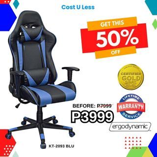 GET THIS 50% OFF OR GET THIS FOR P1000 OFF!! Ergodynamic Gaming Chair, Home Furniture, Computer Chair