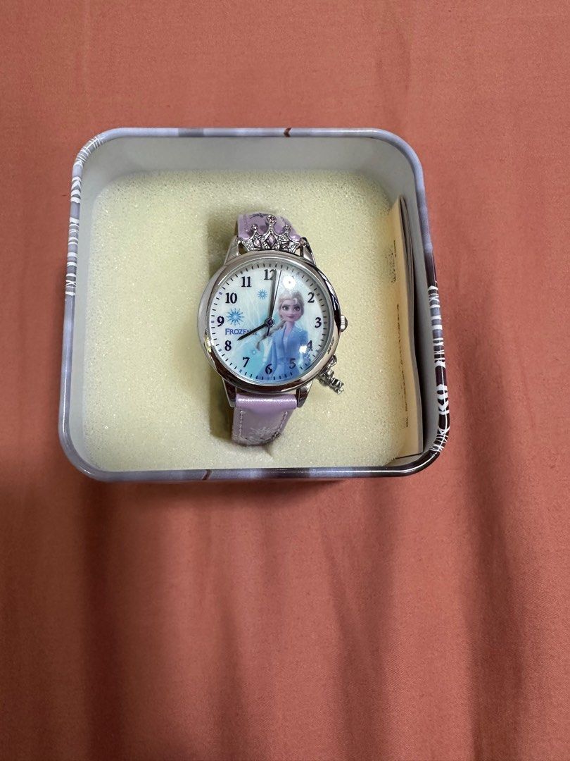 Girls kids frozen watch, Women's Fashion, Watches Accessories