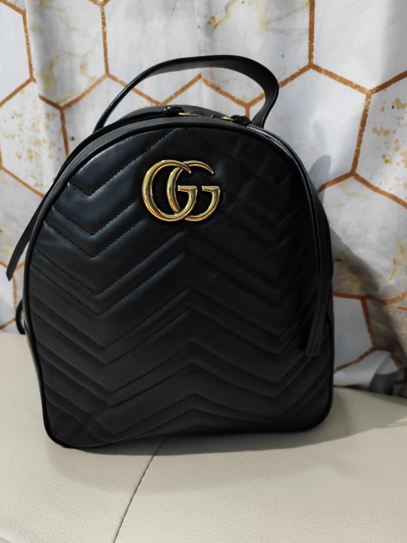 Gucci backpack mini black store