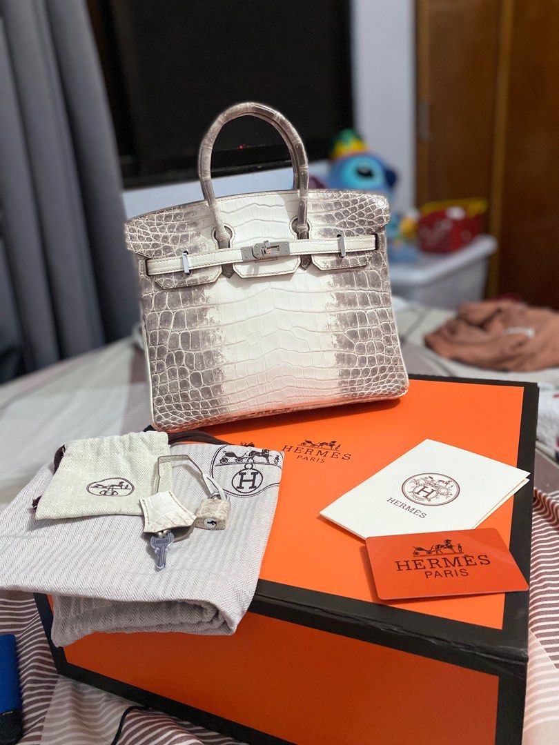 Her.mes Himalayan Birkin 25 Luxury Bags Wallets on Carousell