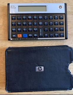 Hewlett Packard 12c Financial Calculator