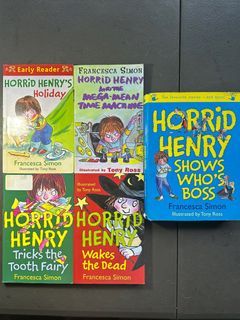Horrid Henry books (preloved)