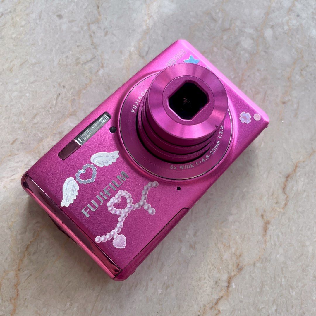 JX700 FinePix Fujifilm Pink Camera Digital FUJIFILM Compact