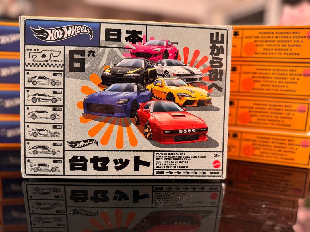 Hot wheels streets of japan jdm boxset hard to find cars diecast Hobbies Toys Toys Games on Carousell