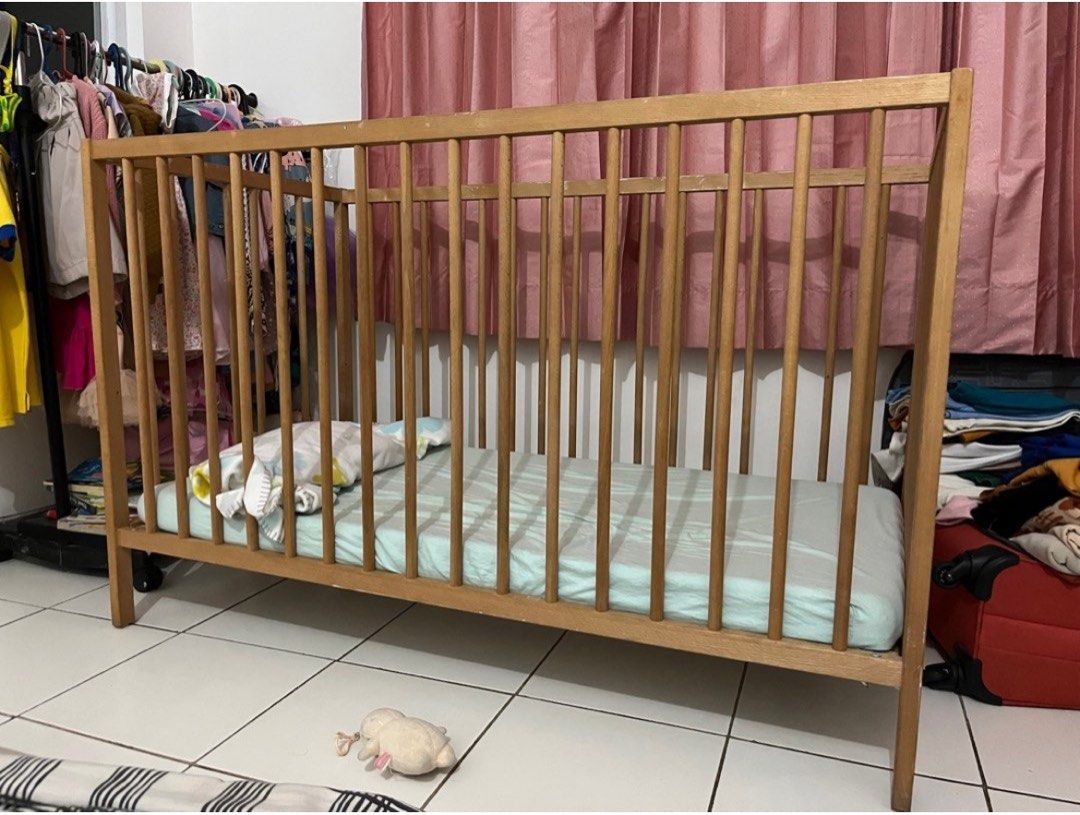 Bed Bouncer Ikea Ikea Sniglar Baby Crib Box, Bayi Anak, Ranjang