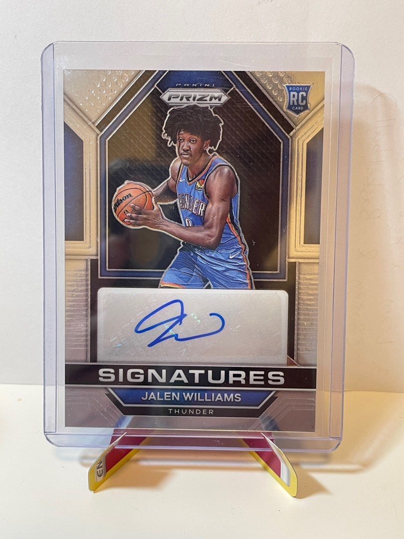 Jalen Williams rookie auto, Hobbies & Toys, Toys & Games on Carousell