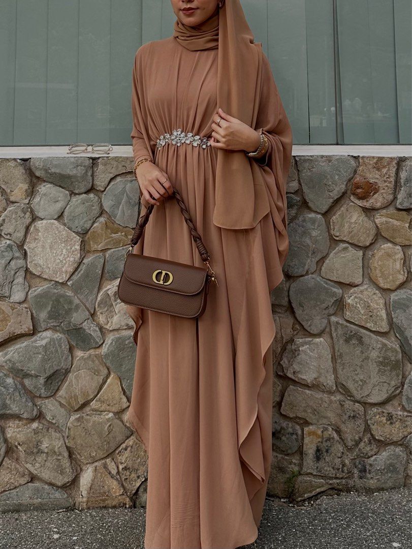 Fitness + Financial Gains™ SWIM: Nude Kaftan Dress main image 0