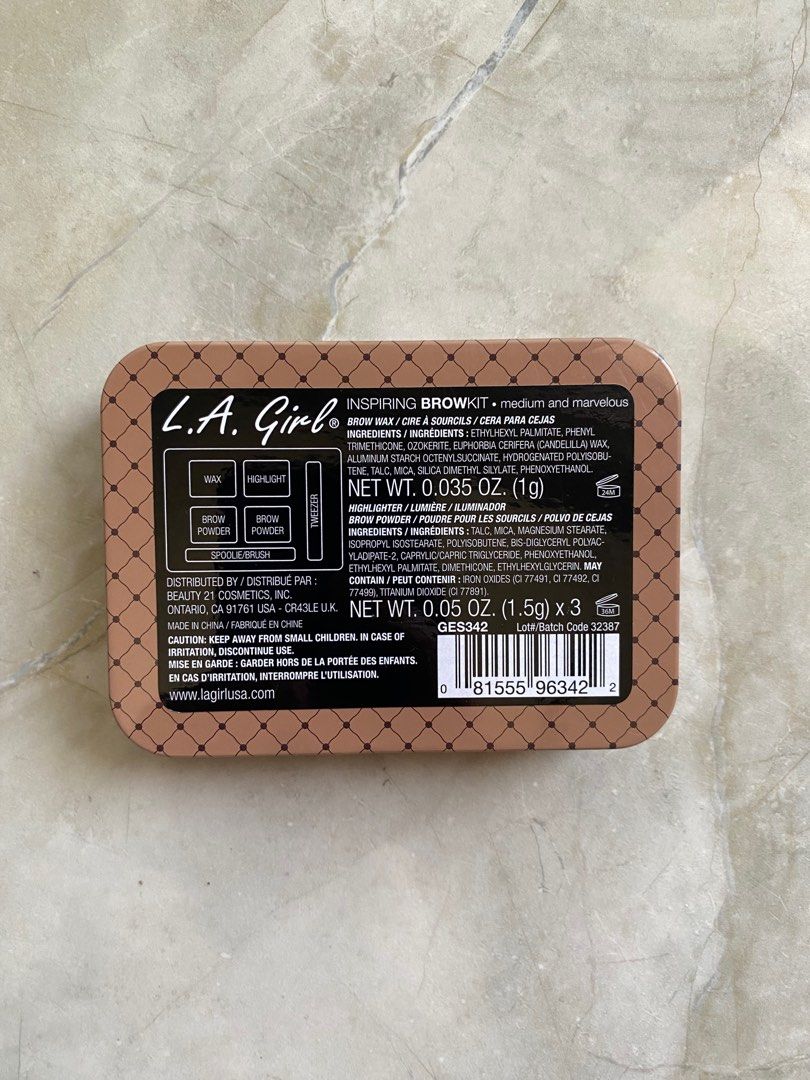 L.A. Girl Brow Kit (Category: Makeup) located in Cagayan de Oro. Submitted by kooxshop (Listing ID 1297892720, Image 3). Description: *Brand new from USA 🇺🇸 .